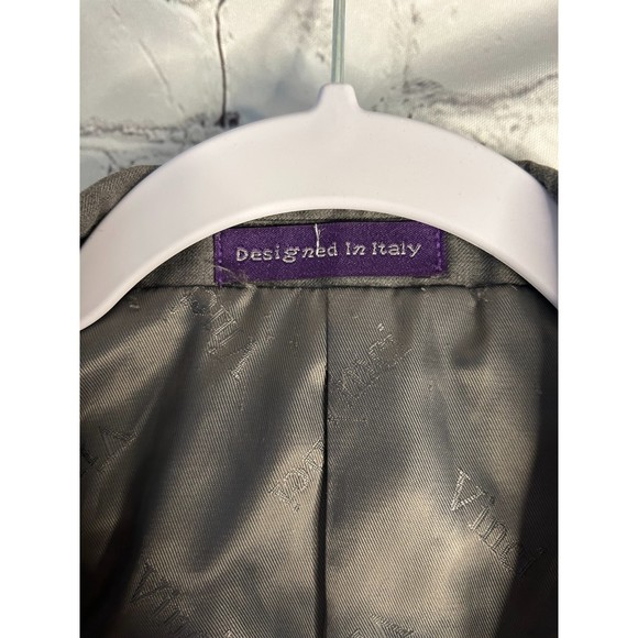 Men's Vinci Zegna Super 120's Sport Coat Blazer SZ 36 Short - Picture 3 of 6